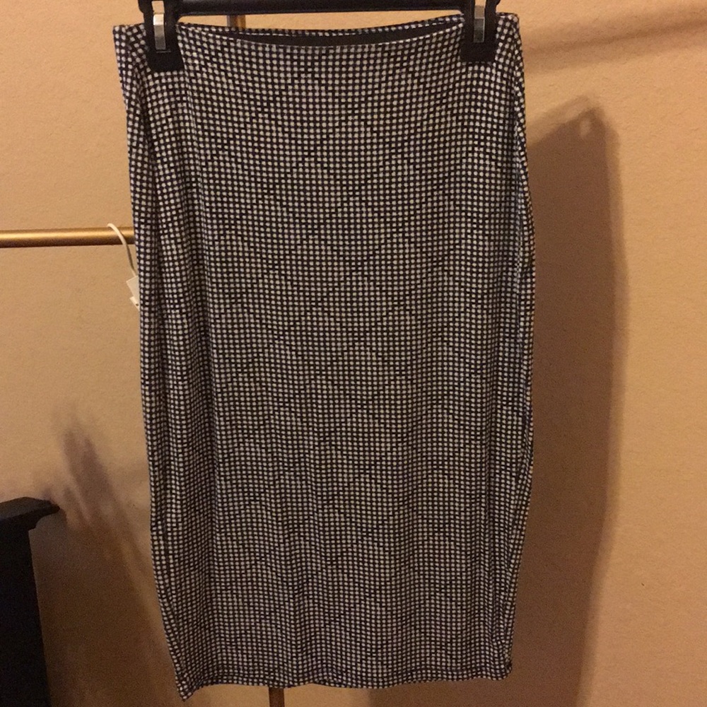 Cotton stretch skirt